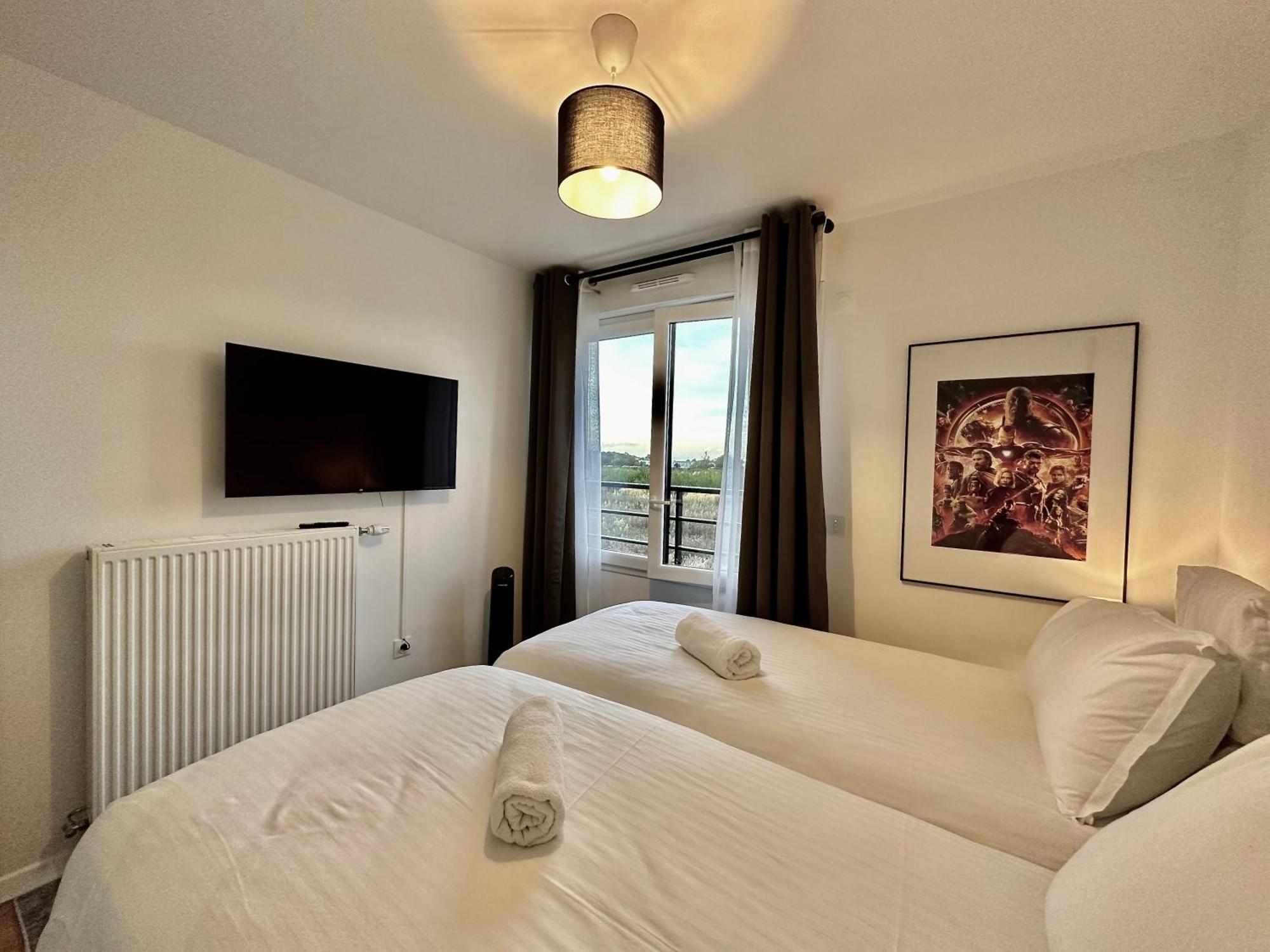 Appt 6 Personnes - Vue Sur Le Parc Disneyland-Paris - Parking Prive Chessy  Ngoại thất bức ảnh